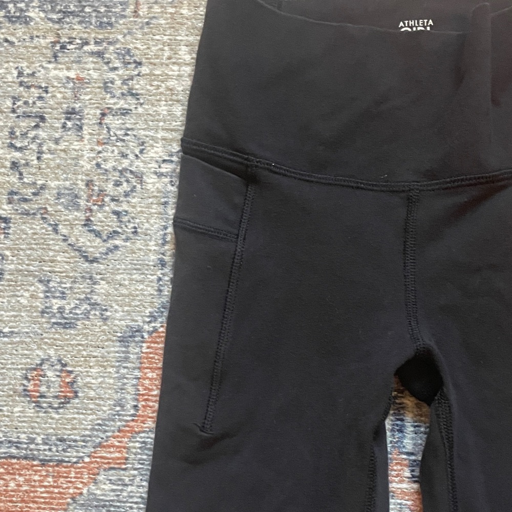 Athleta Girl Black Leggings (size XS/6) - Picture 3 of 6